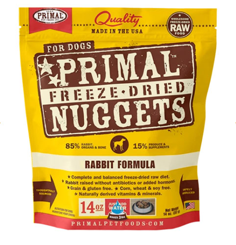 Primal Pet Foods Raw Canine Beef Freeze Dried Formula 14oz Four Your Paws Only
